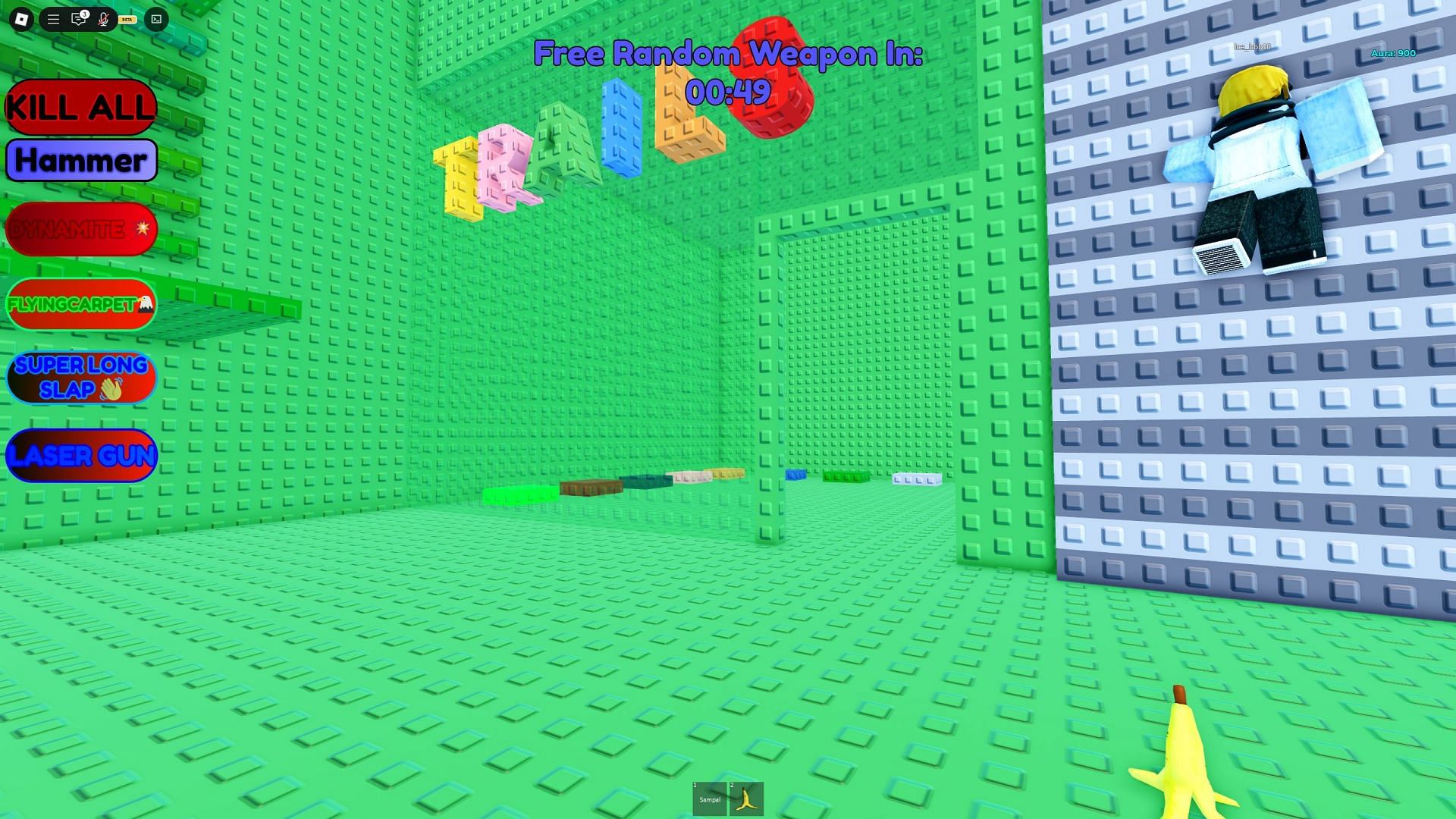 Trails are the best way to customize your appearance (Image via Roblox)